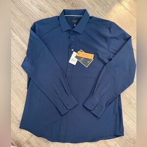 Marc Asher New York button down dress shirt xl 17-17.5